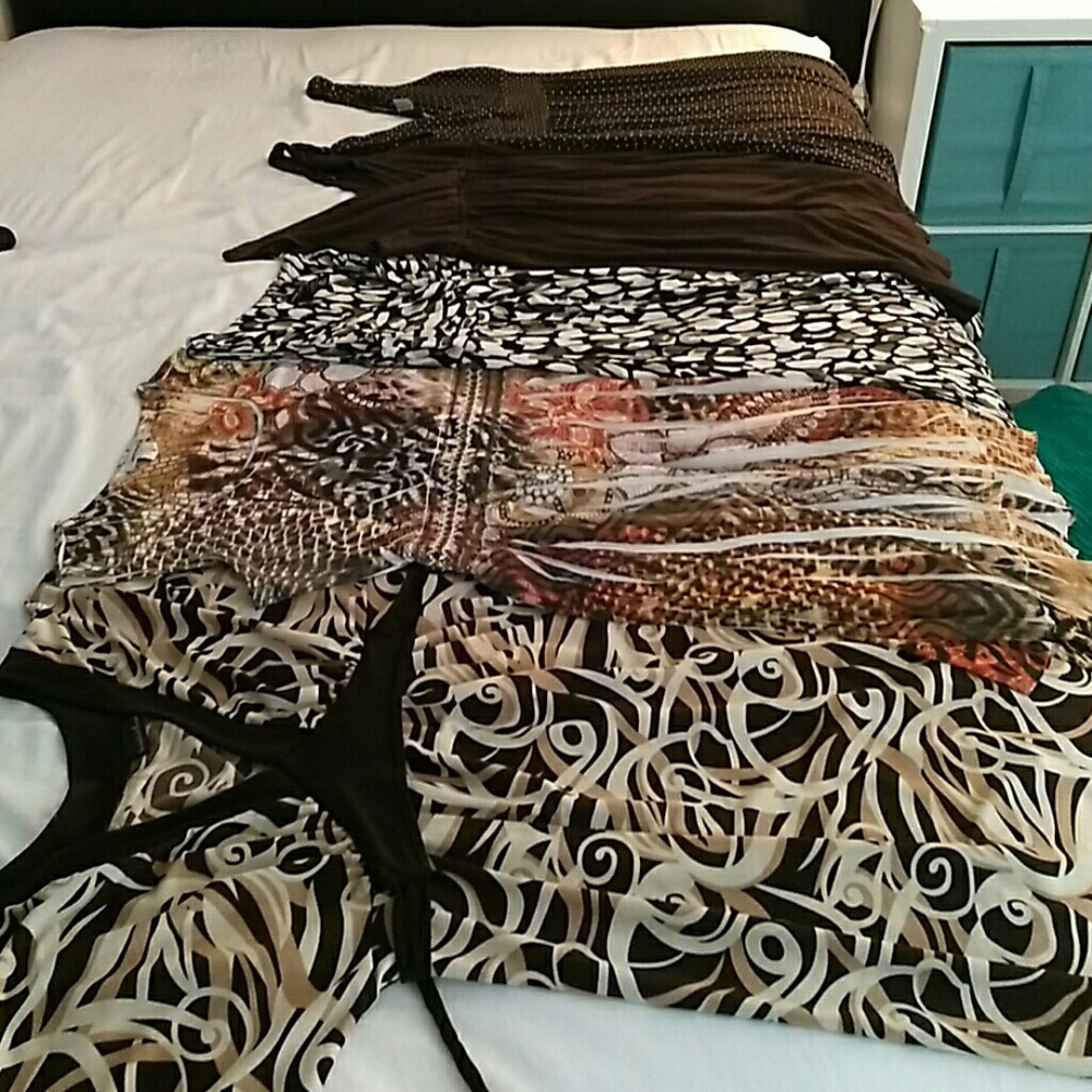 Bundle 5 Earth Tone Dresses