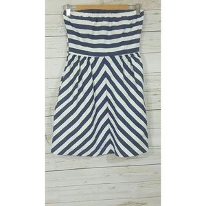 Strapless Dress with Pockets