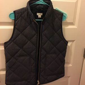 J. Crew puffer vest size small NWOT