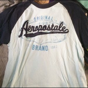 Aēropostale blue shirt men's