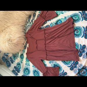 Flowy tie top by Altar'd State