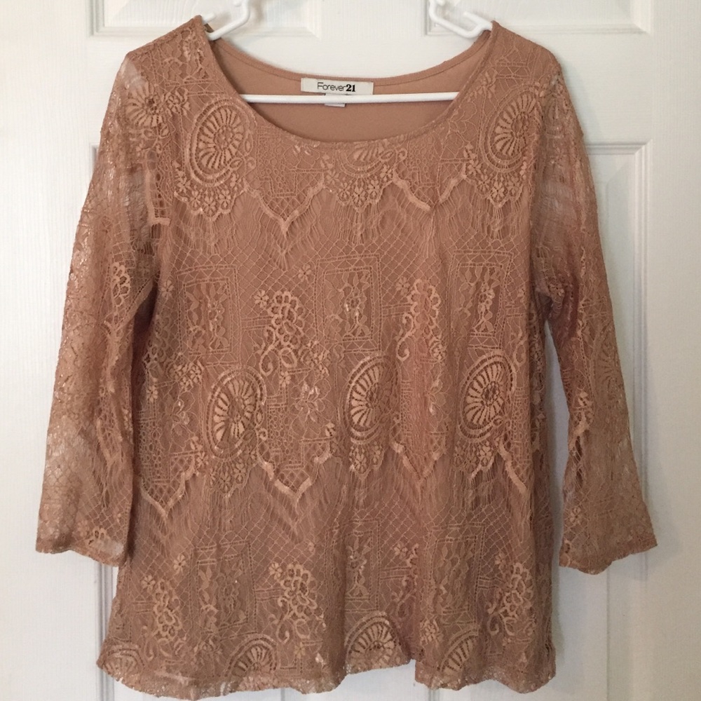 Forever 21 Lace Blouse