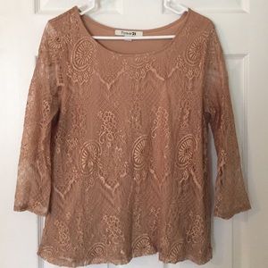 Forever 21 Lace Blouse