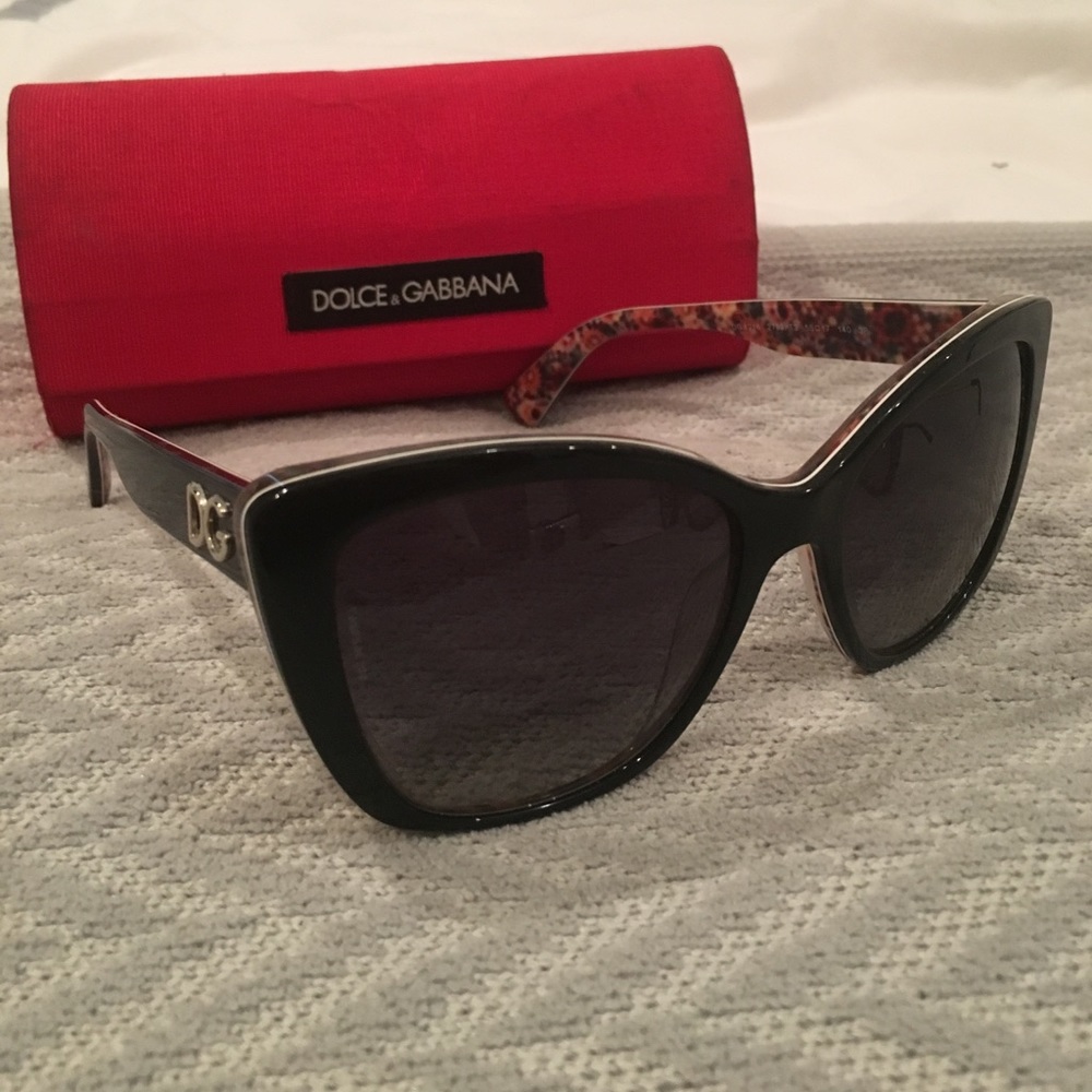 Dolce and Gabbana Black Sunglasses