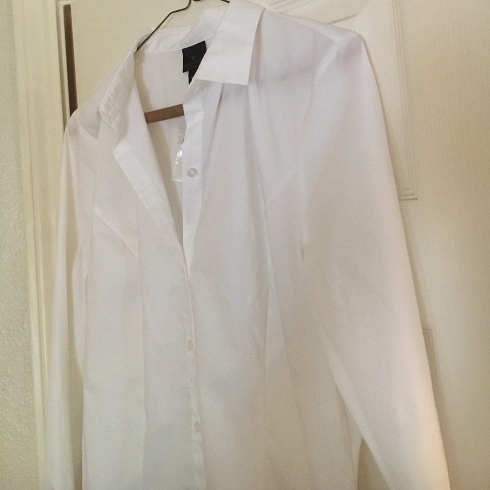 White button down shirt. Brand new!