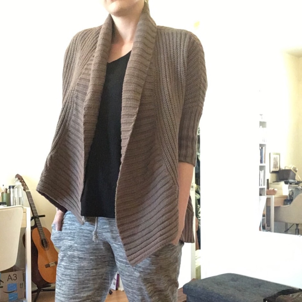 3/4th Length Cardigan Sweater