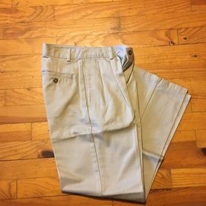 Boys Izod Khaki Slacks Size 14 Slim