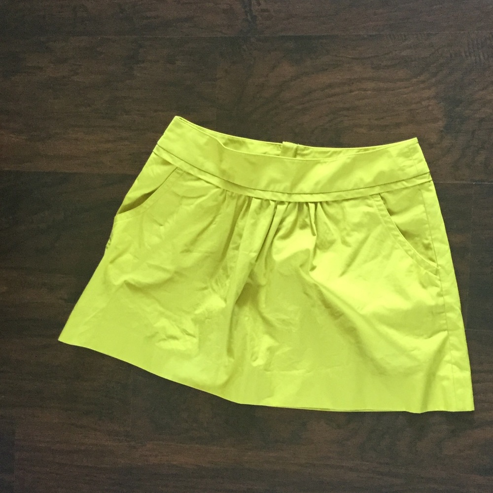 J. Crew Mini in Chartreuse
