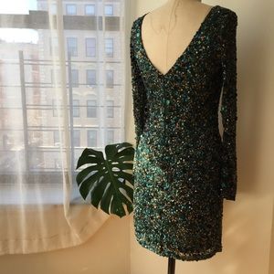 Aidan Mattox Dresses - AIDAN MATTOX EMERALD SEQUIN DRESA SIZE 6 Aidan Mattox Dresses - AIDAN MATTOX EMERALD SEQUIN DRESA SIZE 6