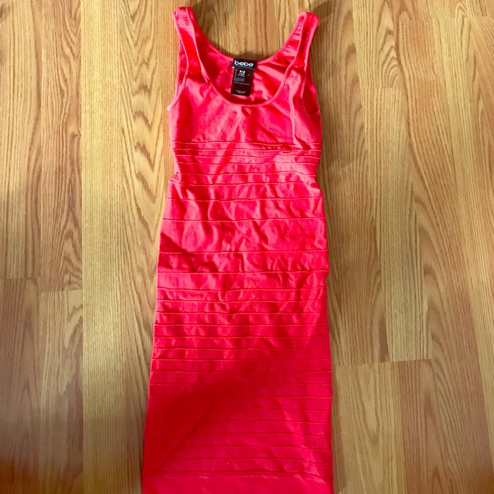 Bebe Stretch bandage dress.