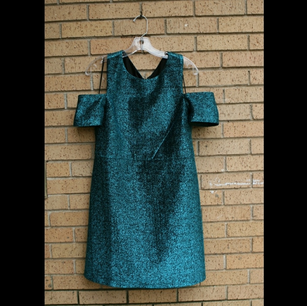 Topshop Cold Shoulder Dress