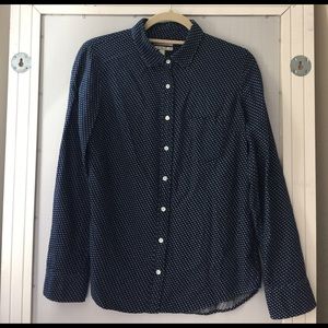 J. Crew Long Sleeve Button Down Collared Shirt