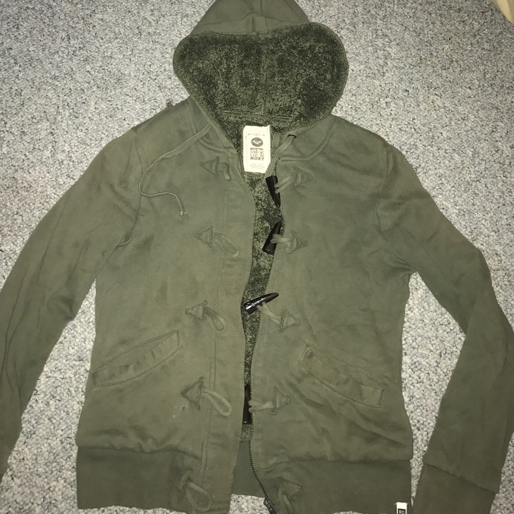 Roxy women's hunter green jacket