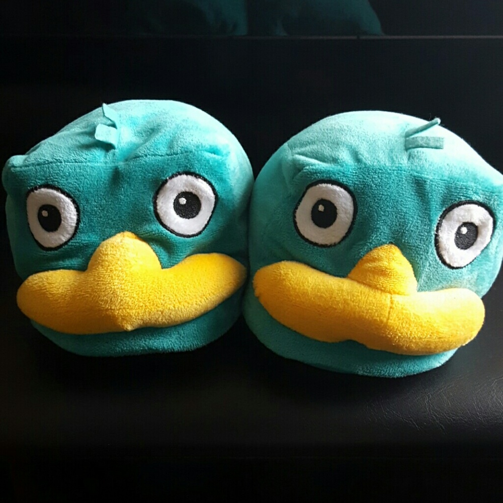 Perry the platypus slippers