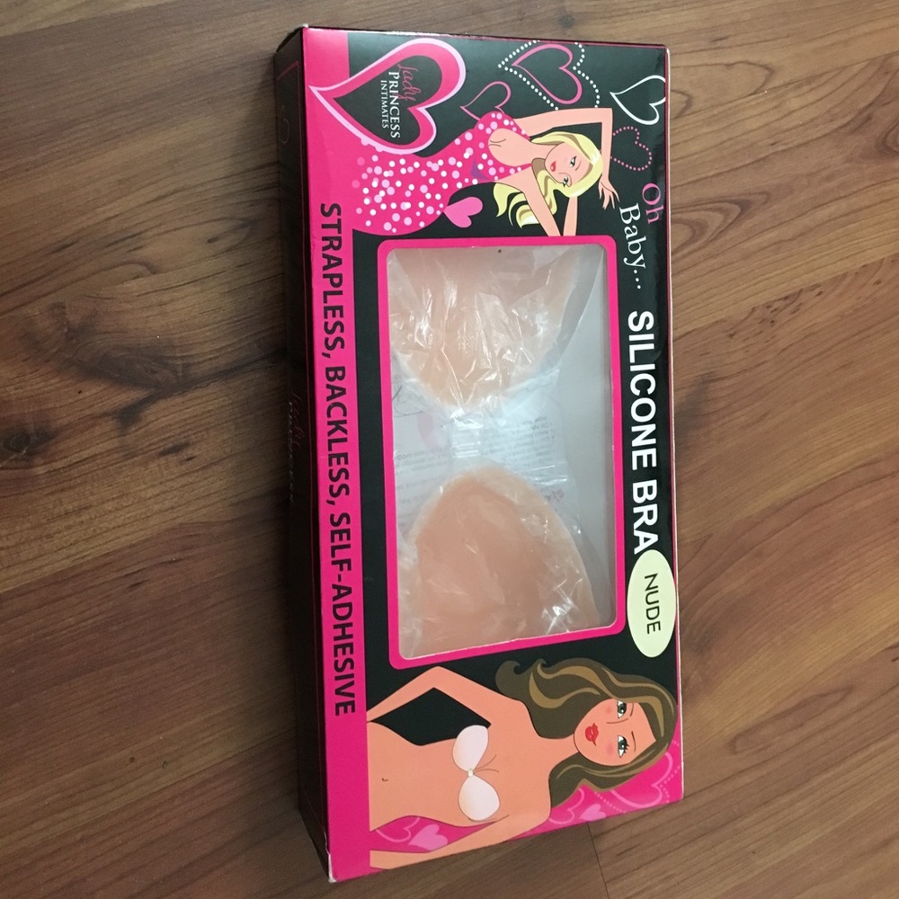 Strapless Silicon Bra Nude