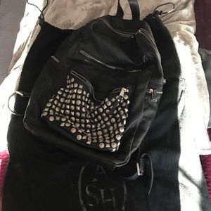 ASH studded black backpack