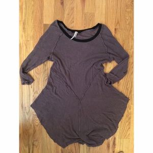 Purple Free People Tunic
