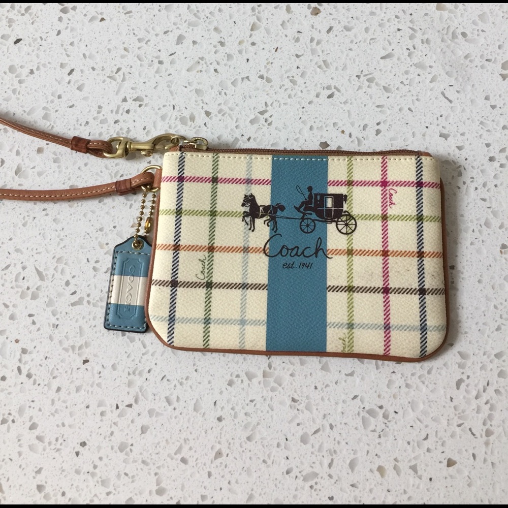 Authentic Coach Wristlet