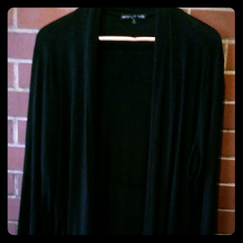 Oversized thin black cotton wear over anything.