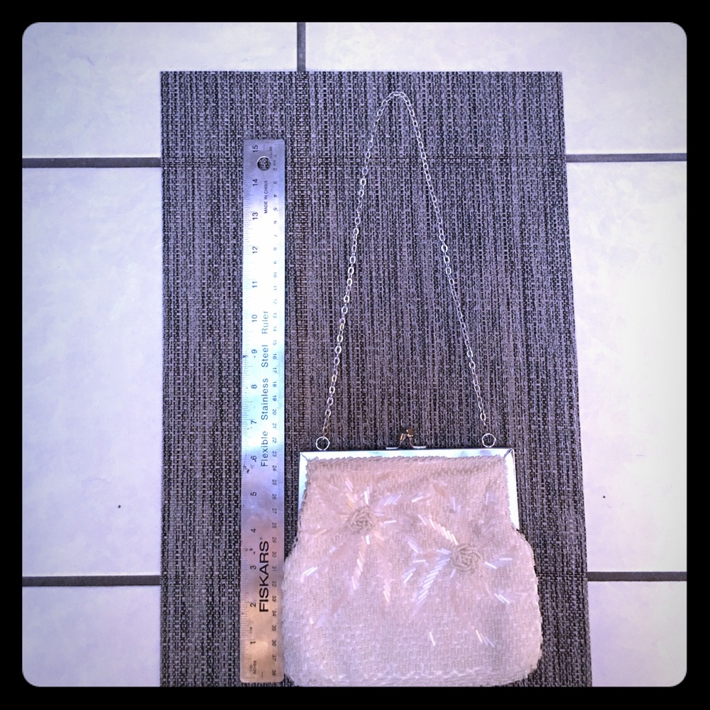 Magid HANDMADE  in Hong Kong.  Beaded purse.