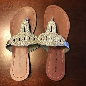 Size 7 Audrey Brooke sandals. Excellent condition.