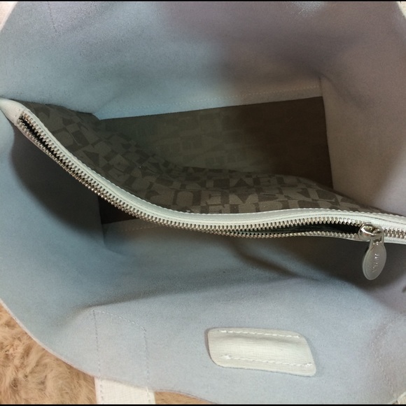 NEW FURLA Small Tote Bag Soft White Saffiano Leather Jucca