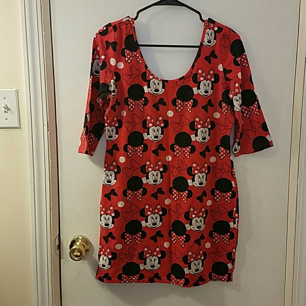 Minnie mouse body con dress