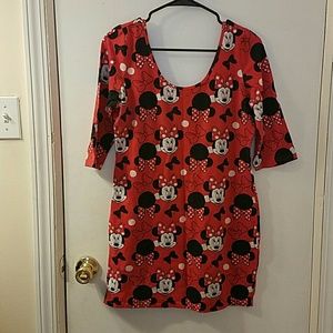 Minnie mouse body con dress