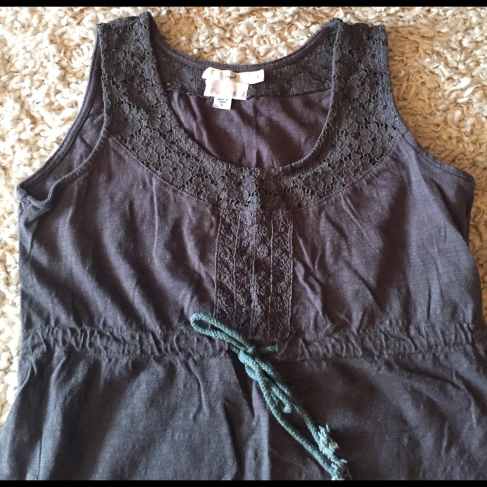 Hazel Grey tank top -maternity