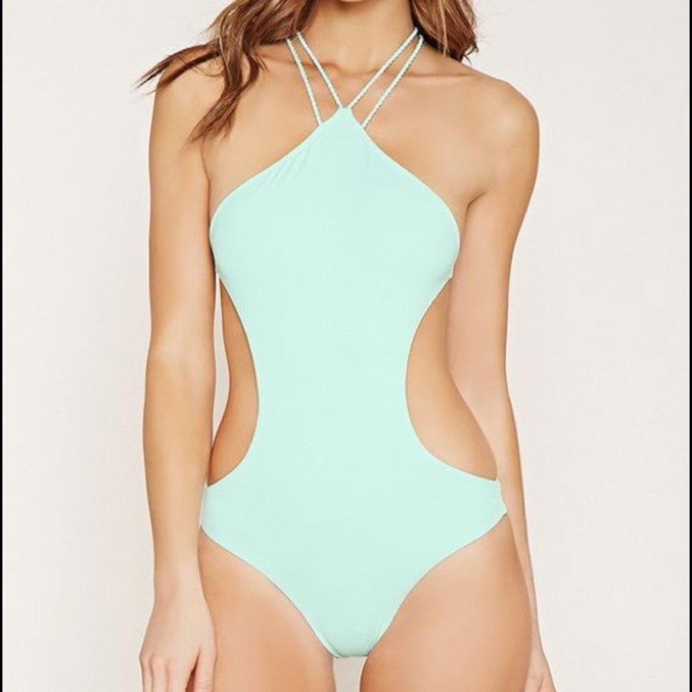Crossback Monokini - Mint