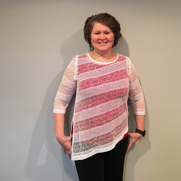 50%off! Chico's Sierra Sequin Cardigan - Picture 3 of 4