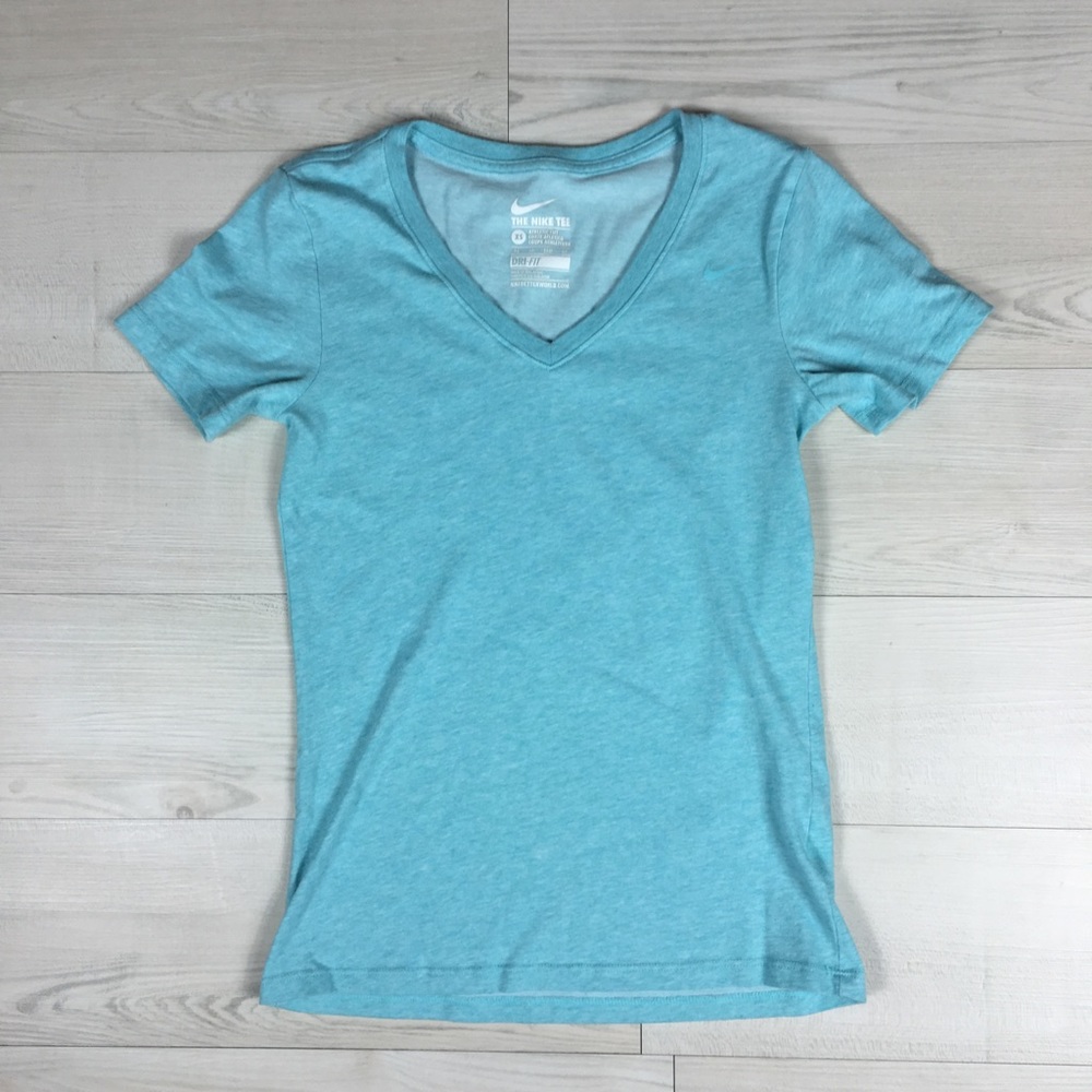 Nike Women's Dri Fit V Neck T Shirt Sz. Xs