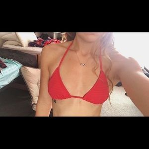 OP RED BIKINI SET: TOP