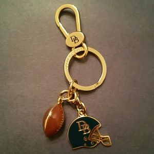 Dooney and Bourke football keychain