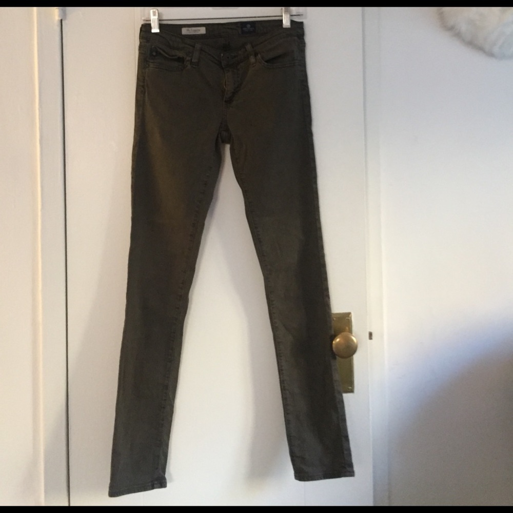 AG The Legging Super Skinny Grey Jeans, size 26R