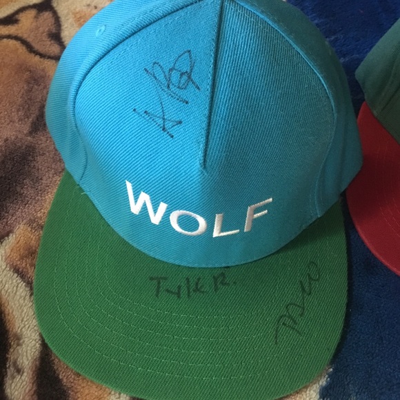 Golfwang oddfuture Autographed Hats - Picture 2 of 8