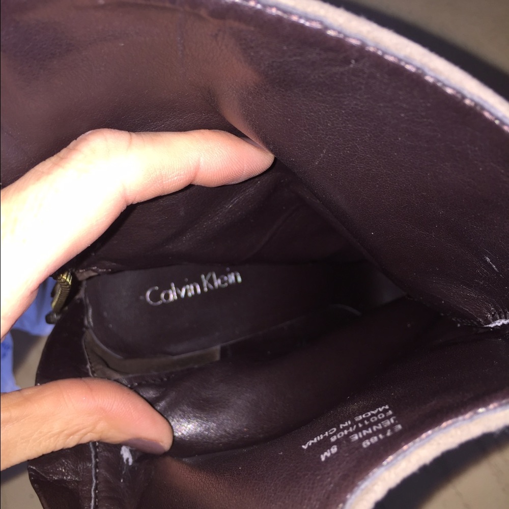 Calvin Klein Runway Boots Size 8 - image 6
