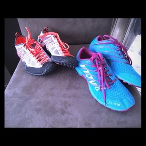 2 pair NWO tags high end ladies running shoes.