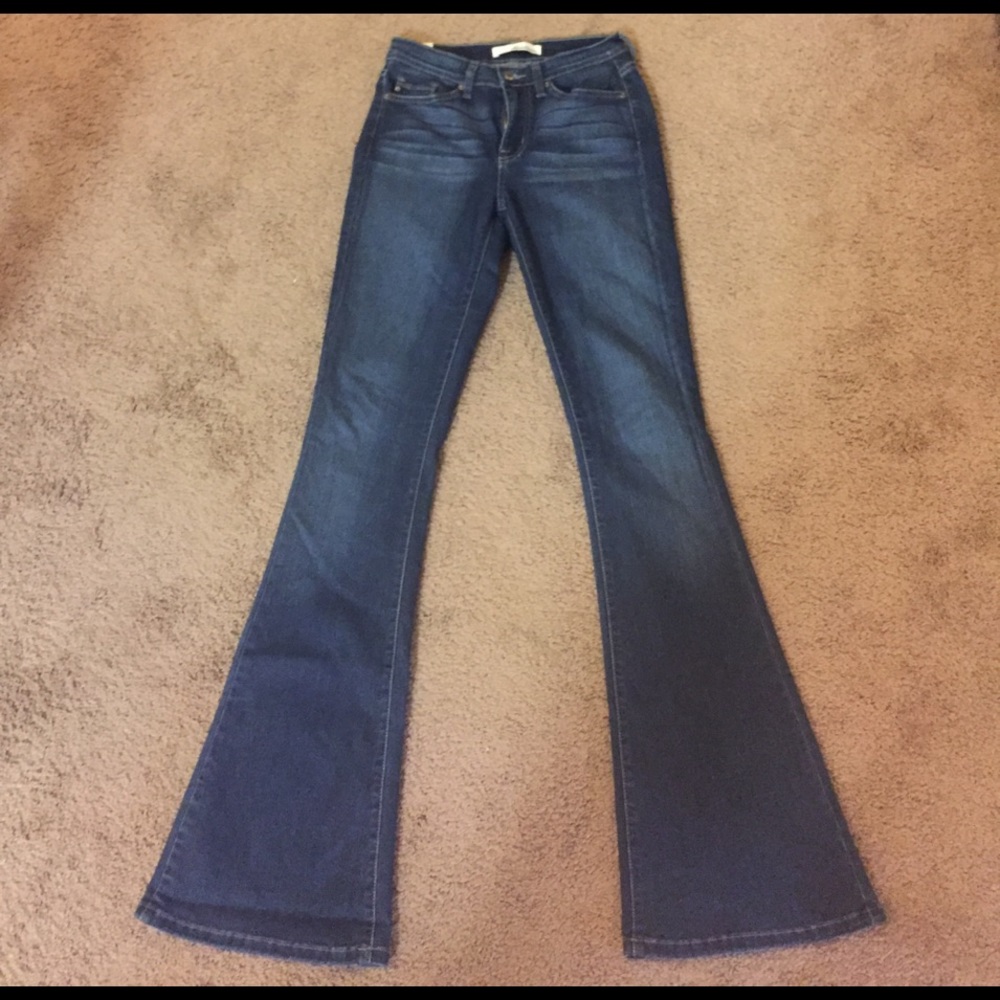 Dark wash Flare jeans