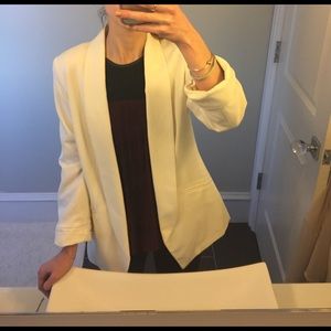 White blazer