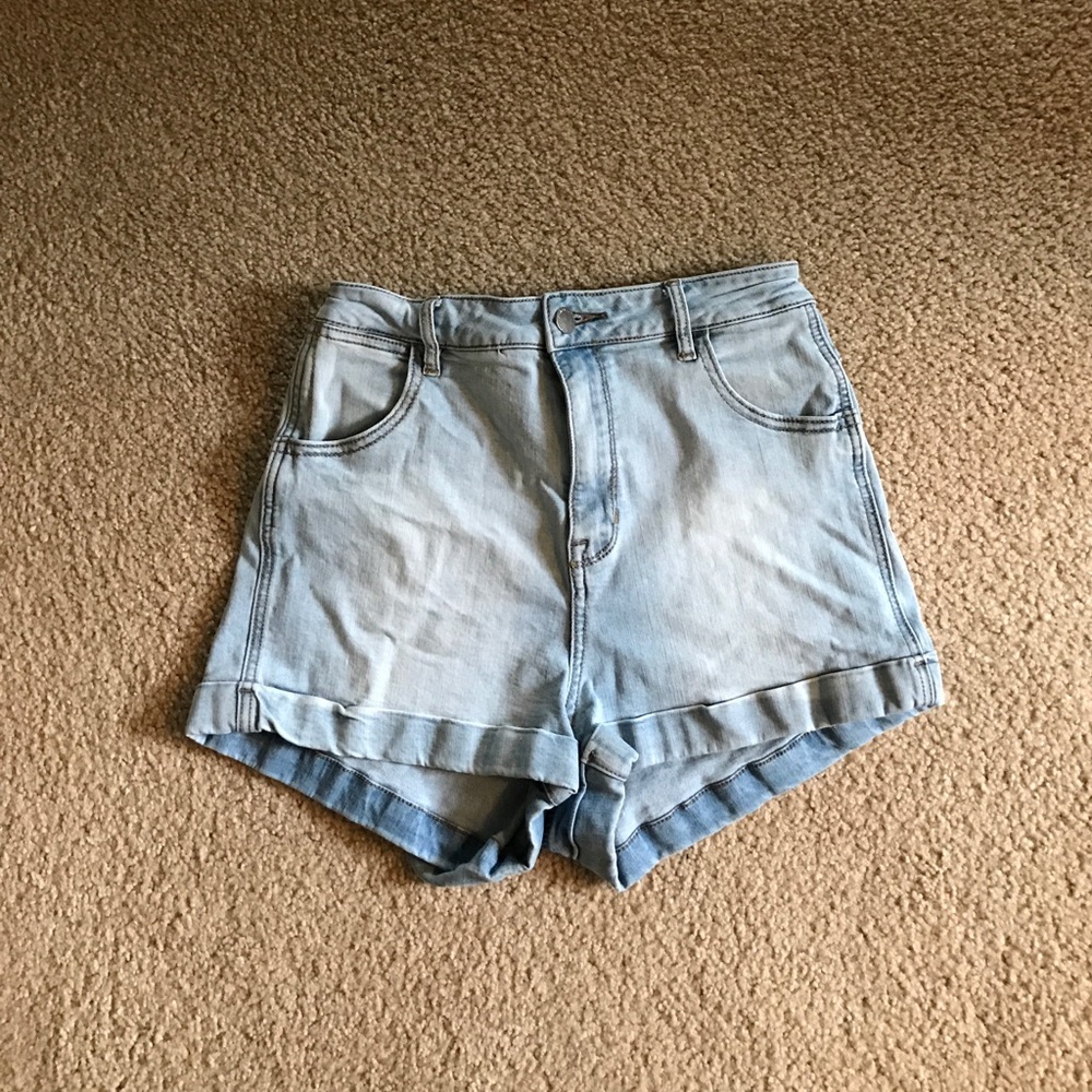 Kylie and Kendall high waisted shorts
