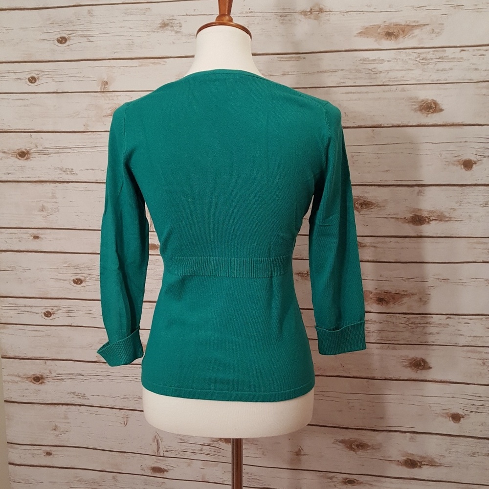 Turquoise sweater - Picture 4 of 4