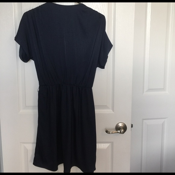 ❤BCBGMAXAZRIA SZ SM BLUE DRESS❤ - Picture 4 of 8