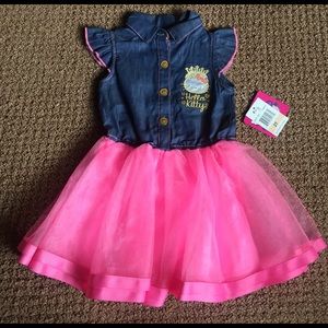 Hello Kitty Denim & Tulle dress only @ Macy's