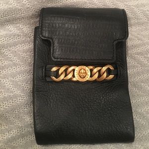 Black leather Marc Jacobs cross body