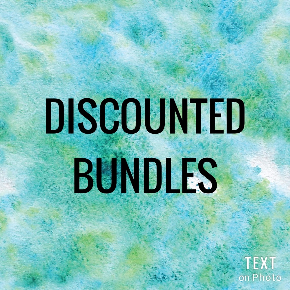 DISCOUNTED BUNDLES MAKE AN OFFER