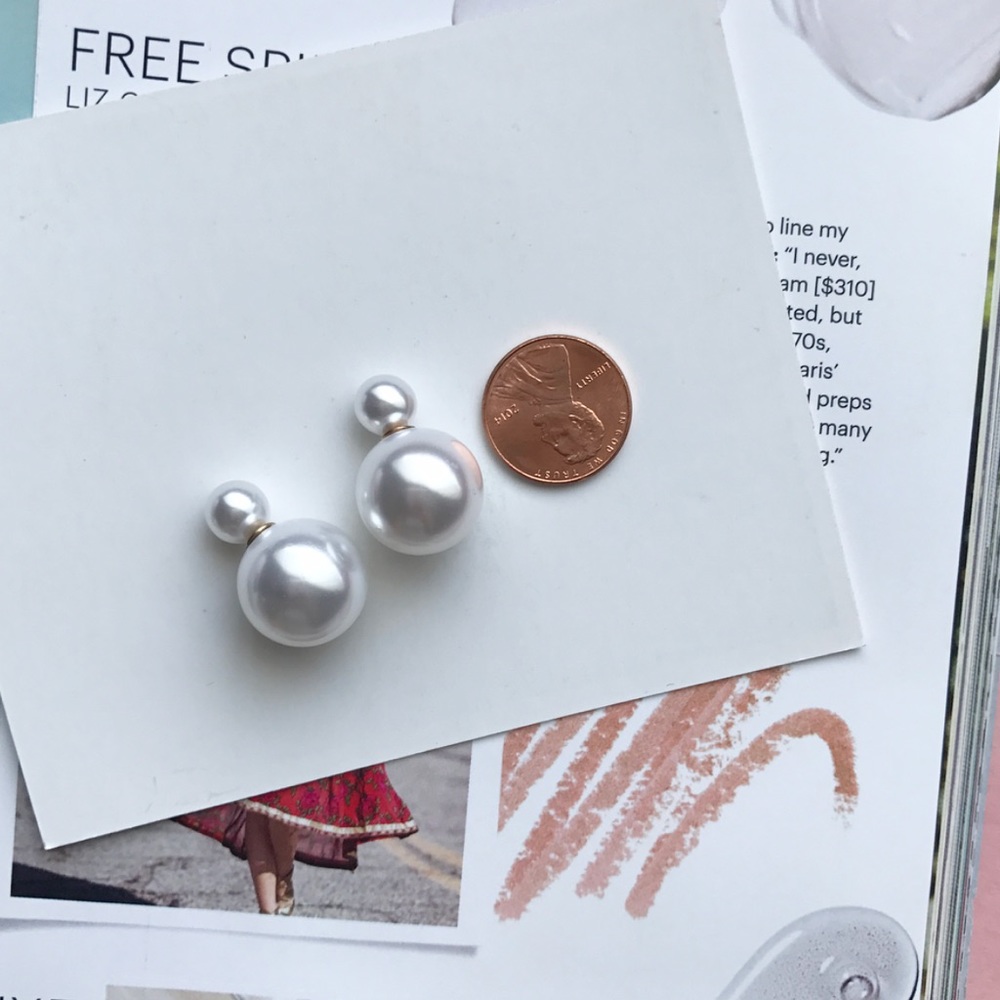 Double sided pearl earrings! - Picture 8 of 8