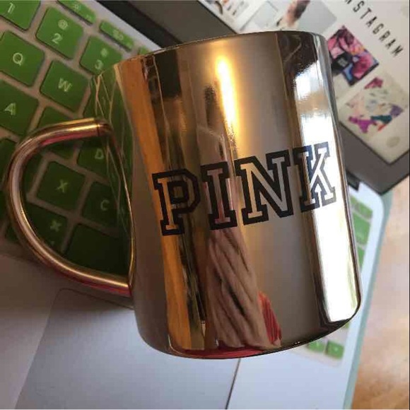 PINK Victoria's Secret Accessories - Pink VS mug new stain