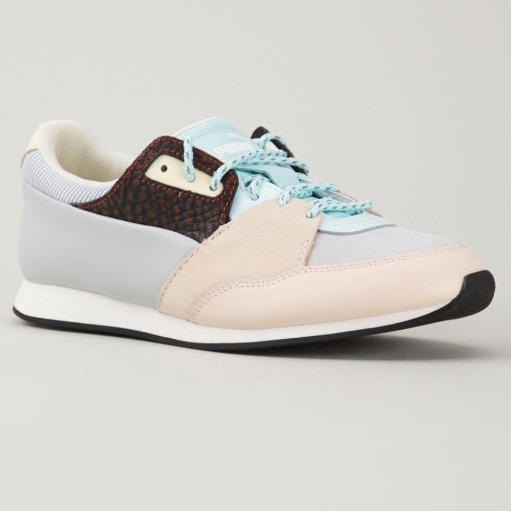 ALEXANDER MCQUEEN panelled sneakers 7.5
