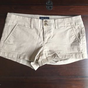 American Eagle Khaki Shorts.